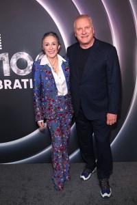 NASHVILLE, TENNESSEE - MARCH 19: Patricia Heaton and David Hunt attend NBC's Opry 100: A Live Celebration at The Grand Ole Opry on March 19, 2025 in Nashville, Tennessee. (Photo by Terry Wyatt/Getty Images)