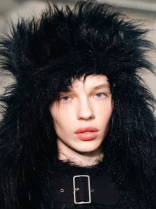 Backstage at Noir Kei Ninomiya Fall 2025 Ready-to-Wear Collection at Paris Fashion Week
