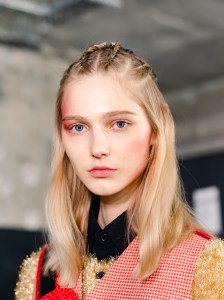 Backstage at Noir Kei Ninomiya Fall 2025 Ready-to-Wear Collection at Paris Fashion Week