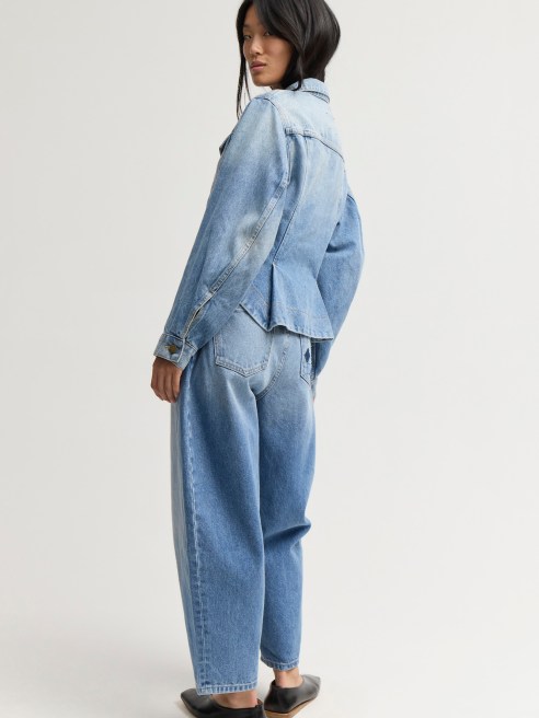 Rentrayage didn’t begin as a denim brand, and its founder, Erin Beatty, comes from different stock than the denim heads that dominate the sector.