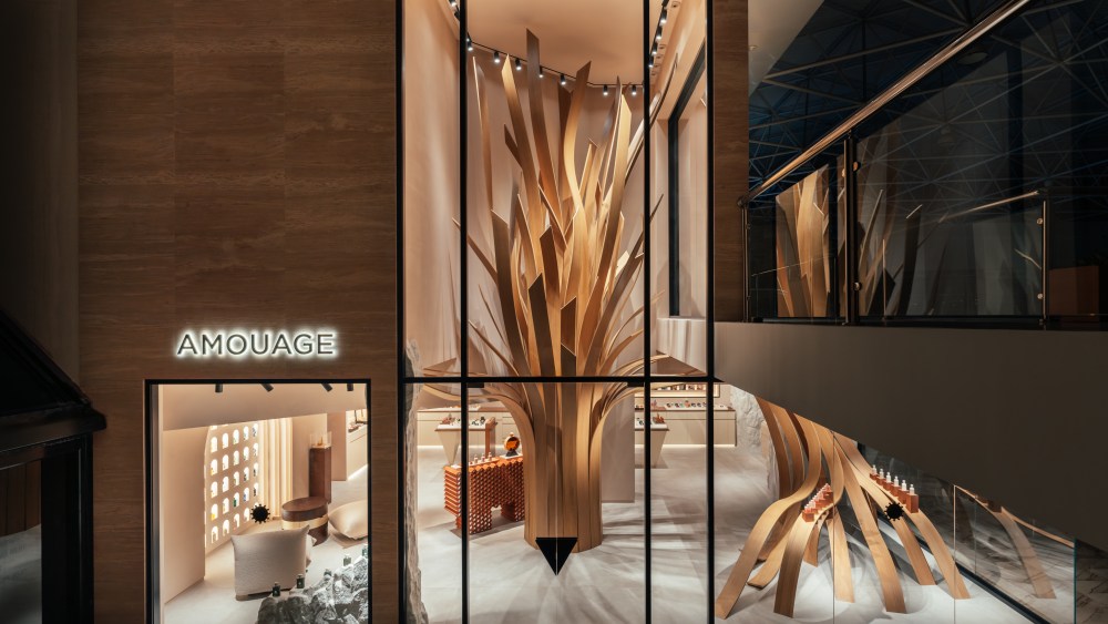 A look inside Amouage's dramatic flagship redesign