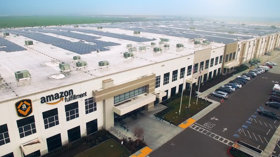 An Amazon fulfillment center