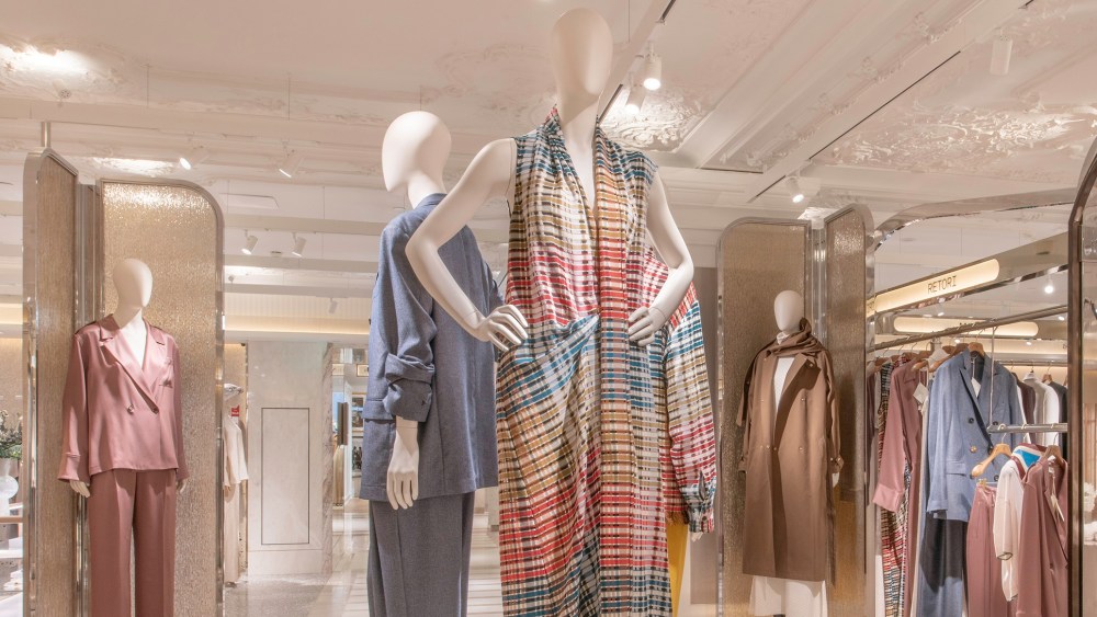 The Retori pop-up space at Harrods