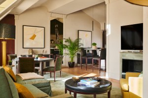 The living room of L'Appartement of the Park Hyatt Paris-Vendome