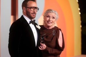 Tom Ford and Debbie Harry