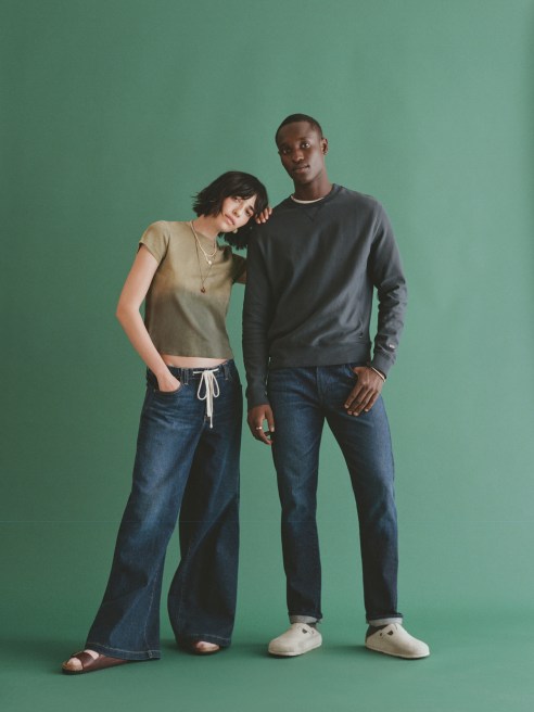 AG Jeans has Earth Day marked on its calendar.