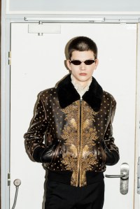 Backstage at Alexander McQueen Fall 2025 Ready-to-Wear Collection at Paris Fashion Week