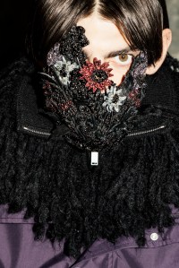 Backstage at Alexander McQueen Fall 2025 Ready-to-Wear Collection at Paris Fashion Week