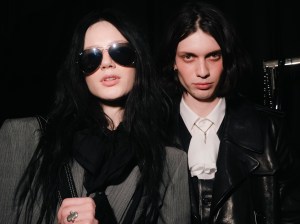 Backstage at Ann Demeulemeester Fall 2025 Ready-to-Wear Collection at Paris Fashion Week