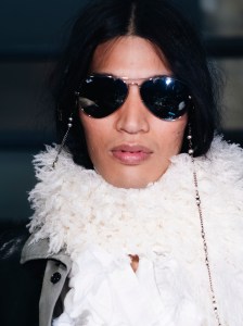 Backstage at Ann Demeulemeester Fall 2025 Ready-to-Wear Collection at Paris Fashion Week