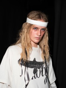 Backstage at Ann Demeulemeester Fall 2025 Ready-to-Wear Collection at Paris Fashion Week