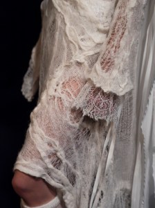 Backstage at Ann Demeulemeester Fall 2025 Ready-to-Wear Collection at Paris Fashion Week