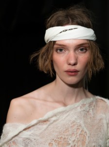 Backstage at Ann Demeulemeester Fall 2025 Ready-to-Wear Collection at Paris Fashion Week