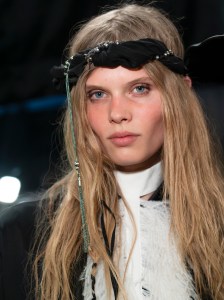 Backstage at Ann Demeulemeester Fall 2025 Ready-to-Wear Collection at Paris Fashion Week