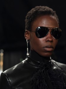 Backstage at Ann Demeulemeester Fall 2025 Ready-to-Wear Collection at Paris Fashion Week