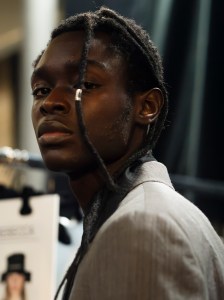 Backstage at Ann Demeulemeester Fall 2025 Ready-to-Wear Collection at Paris Fashion Week
