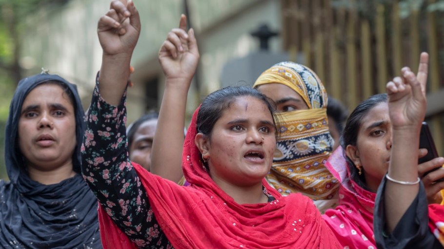Garment workers in Bangladesh