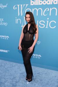 Sabrina Claudio at the Billboard Women in Music 2025 held at the YouTube Theater on March 29, 2025 in Los Angeles, California.