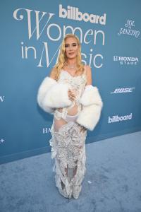 Heidi Montag at the Billboard Women in Music 2025 held at the YouTube Theater on March 29, 2025 in Los Angeles, California.