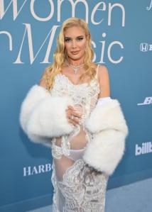 Heidi Montag at the Billboard Women in Music 2025 held at the YouTube Theater on March 29, 2025 in Los Angeles, California.