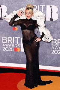 LONDON, ENGLAND - MARCH 01: (EDITORIAL USE ONLY) Tallia Storm attends The BRIT Awards 2025 at the InterContinental London - The O2 on March 01, 2025 in London, England. (Photo by Gareth Cattermole/Getty Images)