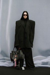 PARIS, FRANCE - MARCH 03: Amelia Gray Hamlin attends the Balenciaga Womenswear Fall/Winter 2024-2025 show as part of Paris Fashion Week on March 03, 2024 in Paris, France. (Photo by Vanni Bassetti/Getty Images for Balenciaga)