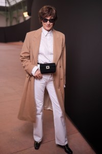 Ines De La Fressange at the Chanel Fall RTW 2025 fashion show as part of Paris Fashion Week on March 11, 2025 in Paris, France.