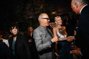 Diane Warren, Michael Keaton and Marni Turner