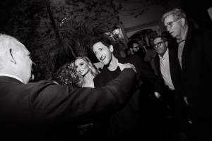 Adrien Brody and Georgina Chapmam