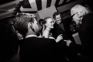 Lily-Rose Depp and Willem Dafoe