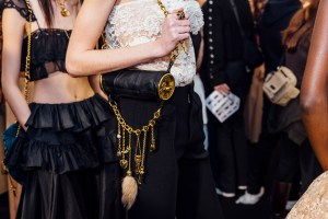 Backstage at Chloé Fall 2025 Ready-to-Wear Collection at paris Fashion Week