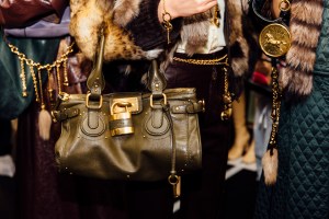 Backstage at Chloé Fall 2025 Ready-to-Wear Collection at paris Fashion Week