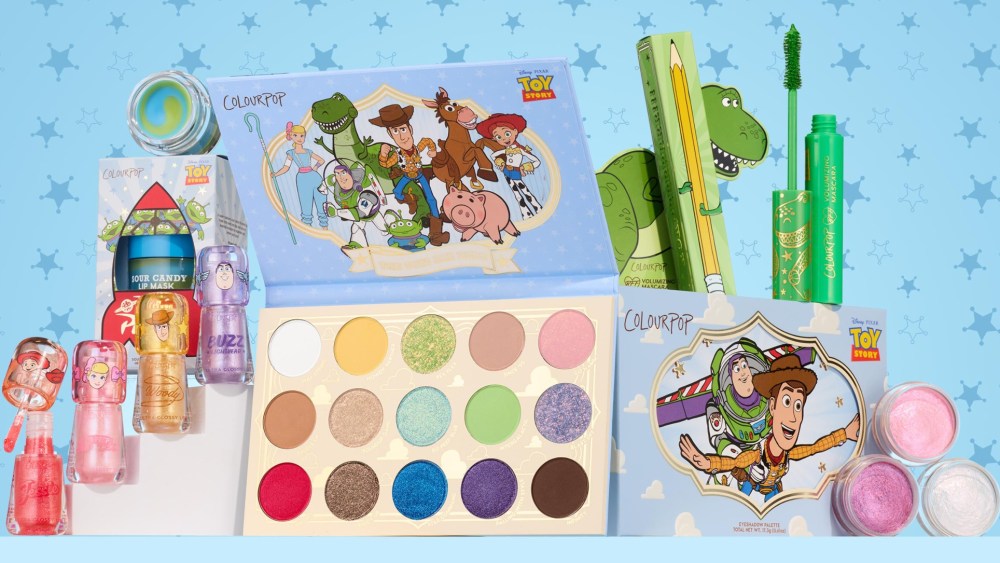 ColourPop's collaboration with Disney and Pixar's "Toy Story."