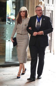 LONDON, ENGLAND - MARCH 10: Lord Mayor of the City of London, Alastair King and Lady Mayoress of the City of London, Florence King attend the annual Commonwealth Day Service of Celebration at Westminster Abbey on March 10, 2025 in London, England. (Photo by Aaron Chown - WPA Pool/Getty Images)