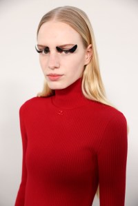 Backstage at Courregès Fall 2025 Ready-to-Wear Collection at Paris Fashion Week