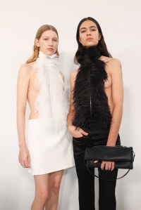 Backstage at Courregès Fall 2025 Ready-to-Wear Collection at Paris Fashion Week