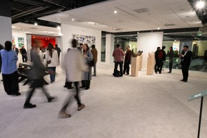 The scene at the Design.Space's L.A. Opening Party.