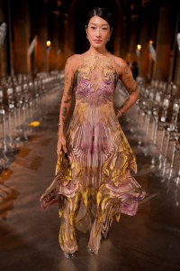 Peggy Gou at Le Grand Dîner du Louvre held at Musée du Louvre on March 04, 2025 in Paris, France.