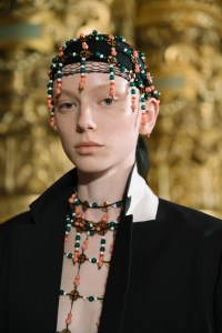 Backstage at Dries Van Noten Fall 2025 Ready-to-Wear Collection at Paris Fashion Week