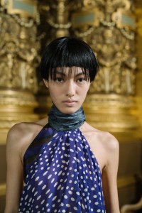 Backstage at Dries Van Noten Fall 2025 Ready-to-Wear Collection at Paris Fashion Week
