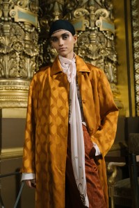 Backstage at Dries Van Noten Fall 2025 Ready-to-Wear Collection at Paris Fashion Week