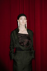 Backstage at Dries Van Noten Fall 2025 Ready-to-Wear Collection at Paris Fashion Week