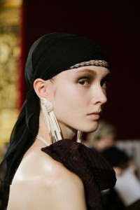 Backstage at Dries Van Noten Fall 2025 Ready-to-Wear Collection at Paris Fashion Week