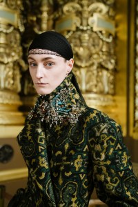 Backstage at Dries Van Noten Fall 2025 Ready-to-Wear Collection at Paris Fashion Week
