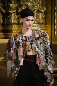Backstage at Dries Van Noten Fall 2025 Ready-to-Wear Collection at Paris Fashion Week