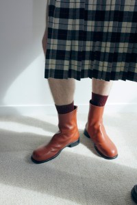 Backstage at Duran Lantink Fall 2025 Ready-to-Wear Collection at Paris Fashion Week
