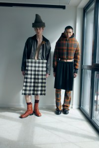 Backstage at Duran Lantink Fall 2025 Ready-to-Wear Collection at Paris Fashion Week