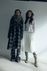 Backstage at Duran Lantink Fall 2025 Ready-to-Wear Collection at Paris Fashion Week