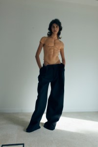 Backstage at Duran Lantink Fall 2025 Ready-to-Wear Collection at Paris Fashion Week