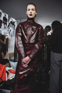 Backstage at Ferrari Fall 2025 Ready-to-Wear Collection at Milan Fashion Week